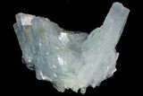 Tabular, Blue Barite Crystal Cluster - Spain #70221-1